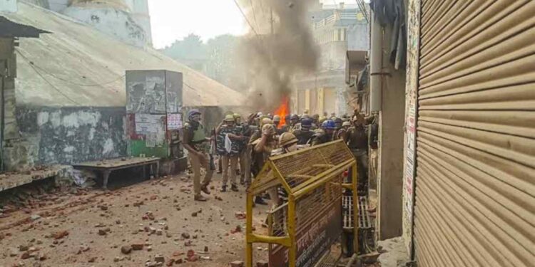 Three Dead, 20 Cops Among Injured As Protest Against Mosque Survey in UP's Sambhal Turns Violent Three Dead, 20 Cops Among Injured As Protest Against Mosque Survey in UP’s Sambhal Turns Violent