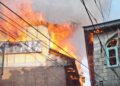 Mosque, Several Residential Structures Damaged in Srinagar Blaze Mosque, Several Residential Structures Damaged in Srinagar Blaze