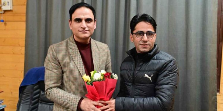 Qazi Irfan Assumes Charge as RTO Kashmir Qazi Irfan Assumes Charge as RTO Kashmir