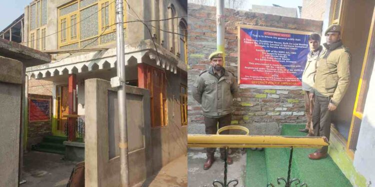 Srinagar Police Dismantles Drug Network; Arrests Two and Seizes Illegal Property