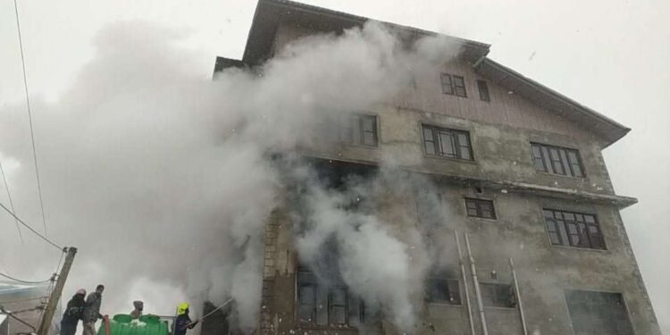 Fire Breaks Out in Batamaloo Sgr Fire Breaks Out in Batamaloo Sgr