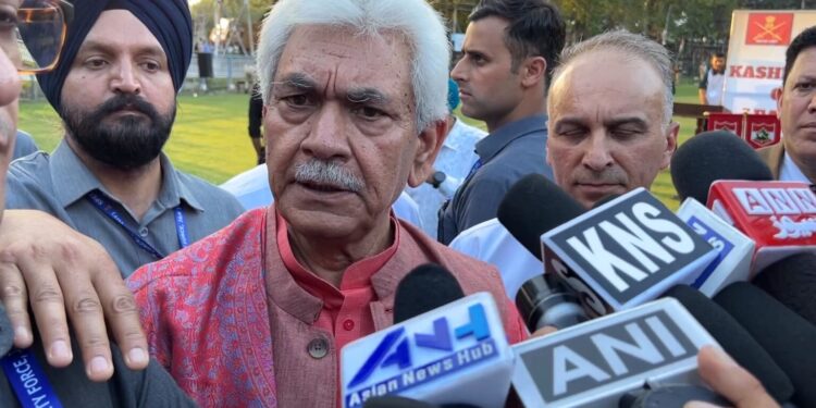 Youth Should Emerge as Top Entrepreneurs in the Country: LG Manoj Sinha LG Manoj Sinha Extends Warm Greetings on New Year 2025