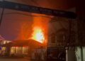 Masjid Gutted in Rajbagh Blaze Masjid Gutted in Rajbagh Blaze
