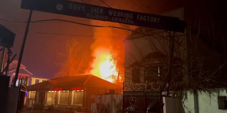 Masjid Gutted in Rajbagh Blaze Masjid Gutted in Rajbagh Blaze