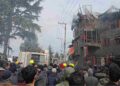 Four Residential Structures Partially Damaged in Hazratbal Fire