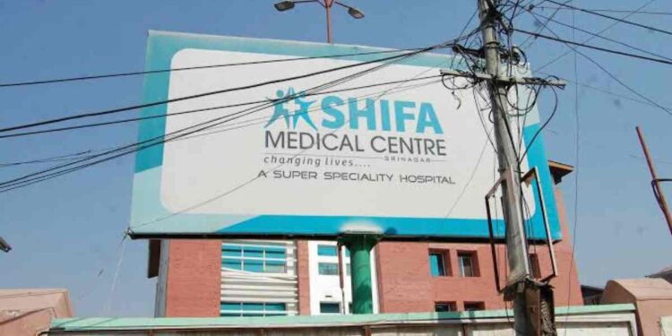 State Health Agency Suspends Shifa Hospital Srinagar's Empanelment, Imposes ₹26 Lakh Penalty for Illegal Payments State Health Agency Suspends Shifa Hospital Srinagar’s Empanelment, Imposes ₹26 Lakh Penalty for Illegal Payments