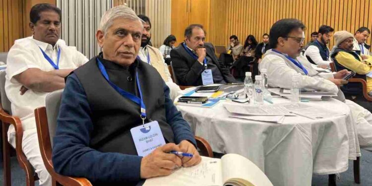 MLA Nizamuddin Bhat Advocates for J&K’s Financial Autonomy at Delhi Workshop