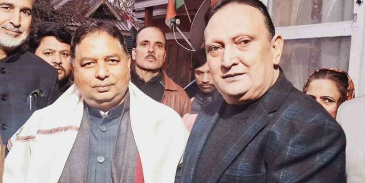 BJP Appoints Sat Sharma as J&K President; Arif Raja, Anwar Khan, and Sunita Raina Join National Council BJP Appoints Sat Sharma as J&K President; Arif Raja, Anwar Khan, and Sunita Raina Join National Council