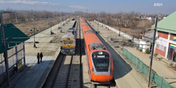 Vande Bharat Express Completes Trial Run to Srinagar
