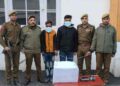 Srinagar Police Bust Inter-State Drug Trafficking Module, Arrest Two Srinagar Police Bust Inter-State Drug Trafficking Module, Arrest Two