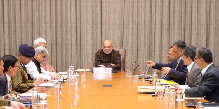 Amit Shah Concludes J&K Security Review Meeting, Emphasizes Zero-Infiltration Goal Amit Shah Concludes J&K Security Review Meeting, Emphasizes Zero-Infiltration Goal