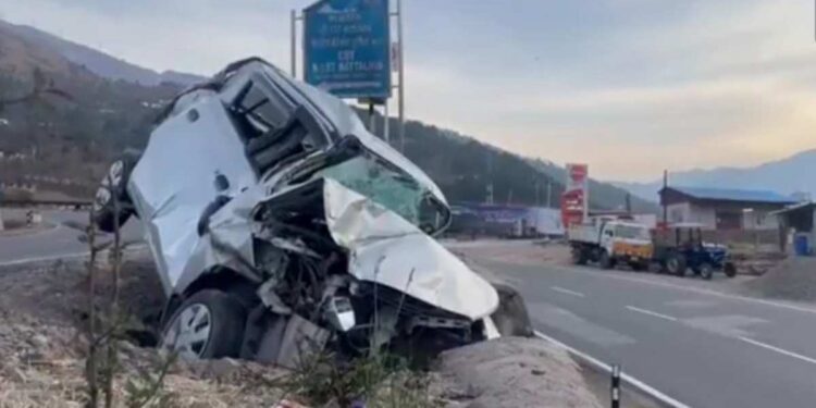 Car Driver Killed in Tragic Udhampur Highway Collision Car Driver Killed in Tragic Udhampur Highway Collision