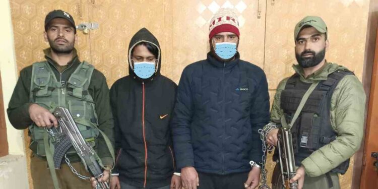 Two Arrested for Culpable Homicide in Bemina Sgr Two Arrested for Culpable Homicide in  Bemina Sgr