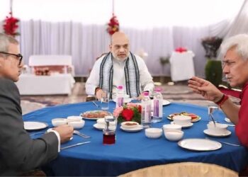 Amit Shah Reviews Development Projects, Security Scenario In Jammu And Kashmir