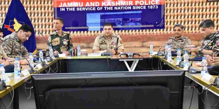 IGP Kashmir Zone Chairs High-Level Security Review Meeting IGP Kashmir Zone Chairs High-Level Security Review Meeting