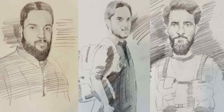 Pahalgam Attack: Security Agencies Release Sketches of Three Attackers