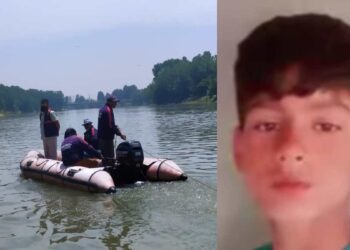 Minor Boy Missing, Feared Drowned in River Jhelum in Srinagar