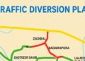 Muharram: Traffic Diversion Plan from June 30 to July 21 in Srinagar Muharram: Traffic Diversion Plan from June 30 to July 21 in Srinagar