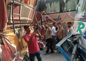 36 Pilgrims Injured as Four Buses Collide in Amarnath Yatra Convoy in J&K’s Ramban