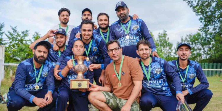 Kashmir Downtown Wins Inaugural Shah-e-Hamadan Cricket Tournament in England