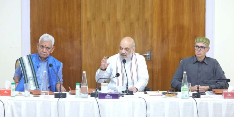 PM Modi, Amit Shah Assure Full Flood Relief Support for J&K: LG Manoj Sinha PM Modi, Amit Shah Assure Full Flood Relief Support for J&K: LG Manoj Sinha