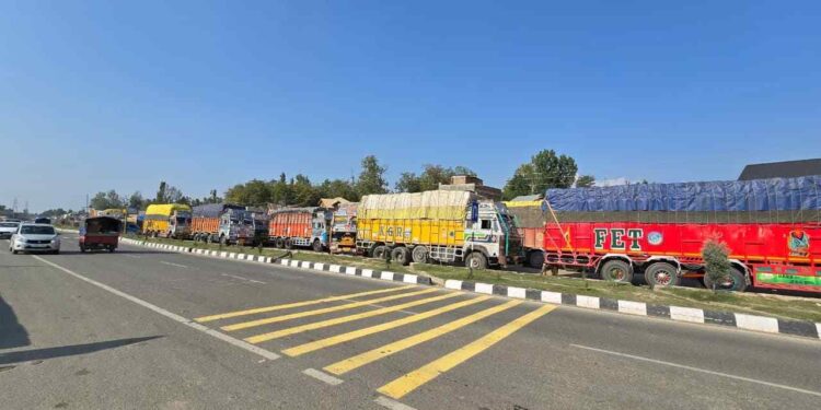 Fruit-Laden Trucks to Move Towards Jammu Shortly