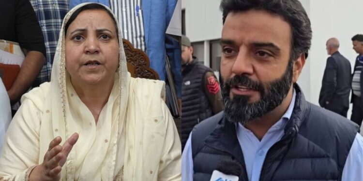 War of Words: Sakina Itoo Questions Ruhullah’s Role, MP Hits Back War of Words: Sakina Itoo Questions Ruhullah’s Role, MP Hits Back