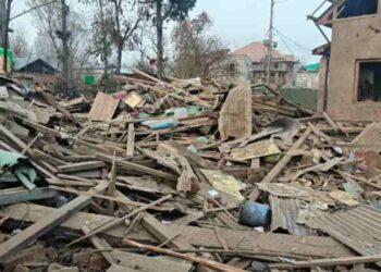 Delhi Blast Accused Dr Umar’s House Demolished in Pulwama