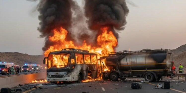 45 dead, 1 Survivor: Hyderabad Police Commissioner on Saudi Arabia Bus Accident 45 dead, 1 Survivor: Hyderabad Police Commissioner on Saudi Arabia Bus Accident