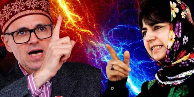 Omar Fires Fresh Salvo at Mehbooba: ‘Apologise for BJP Alliance, 2016 Bloodshed & PSA Crackdown’ Omar Fires Fresh Salvo at Mehbooba: ‘Apologise for BJP Alliance, 2016 Bloodshed & PSA Crackdown’